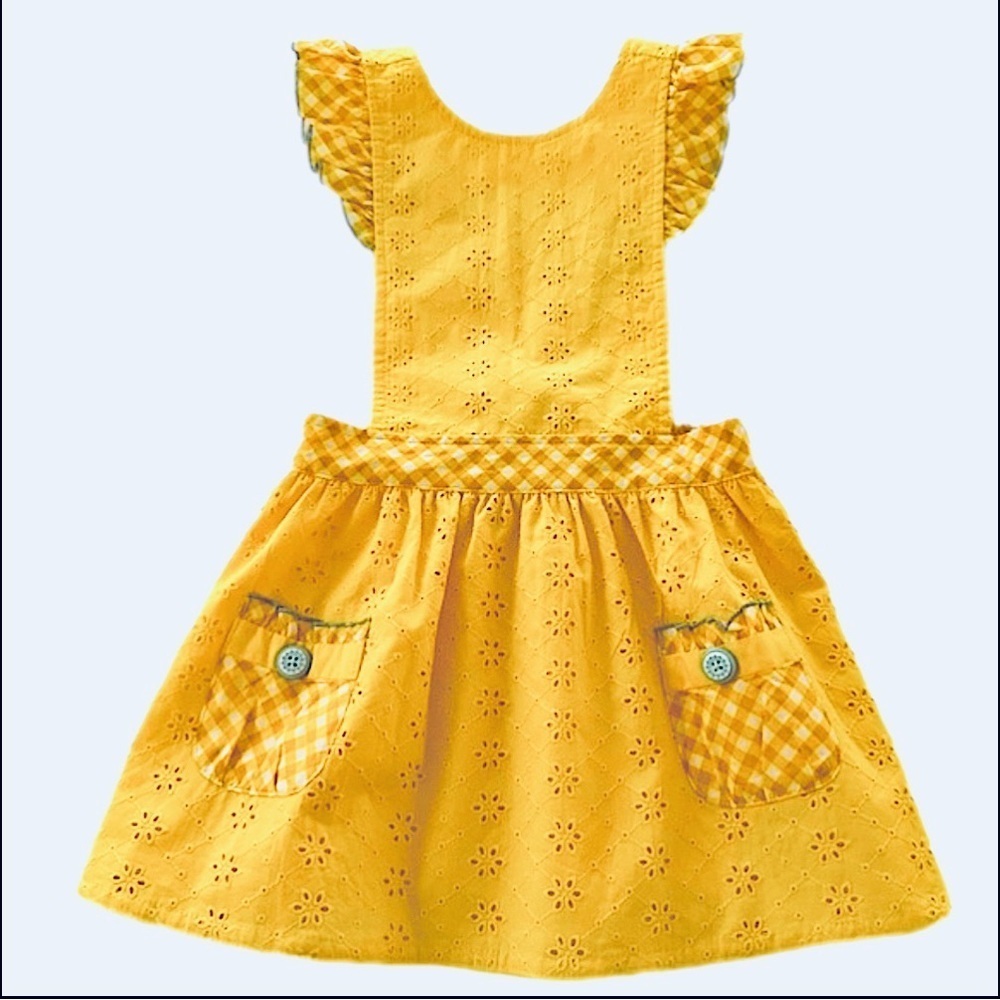 Matilda Jane Yellow Eyelet Dress